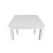 International Concepts Square Solid Wood Top Table, Dining Height, White, 30 W, 30 L, 30 in H, Wood, White K08-3030-30S - alternate 5